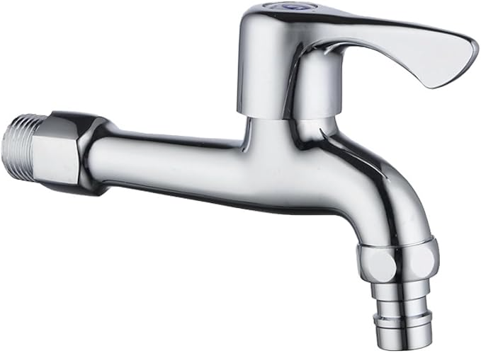 Torneira Metálica com Acabamento Cromado Inox K-060