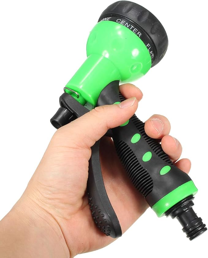 Esguicho Pistola Revolver Mangueira 7 Jatos Ducha Reforçado K53-39