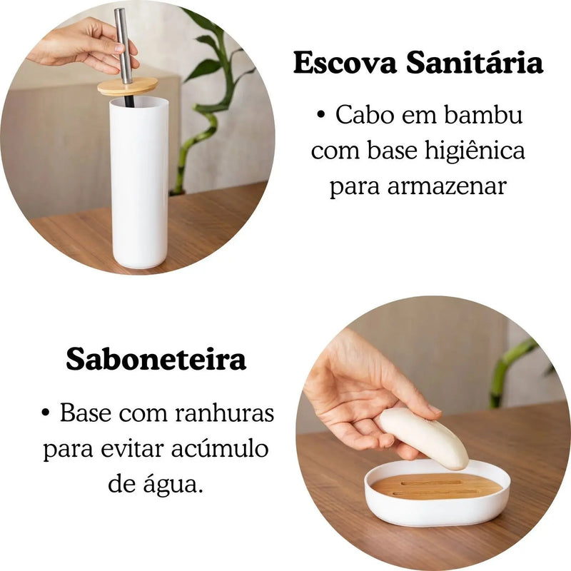 Kit Acessórios para Banheiro