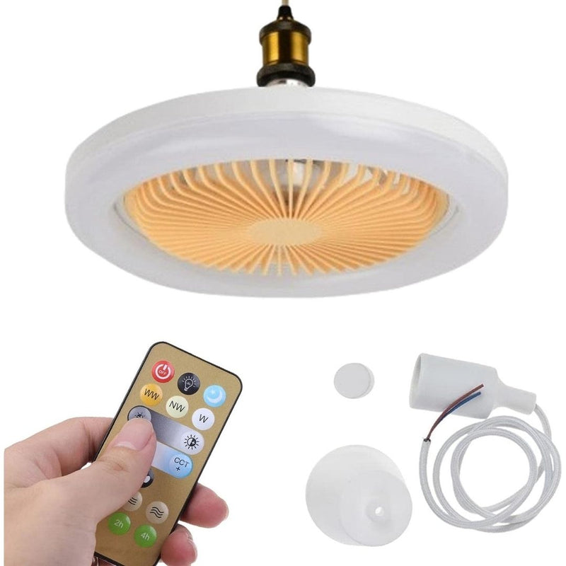 Lâmpada de Teto Inteligente / Ventilador / Luminária com Controle Remoto
